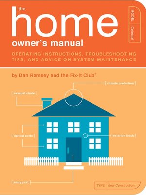 cover image of The Home Owner's Manual